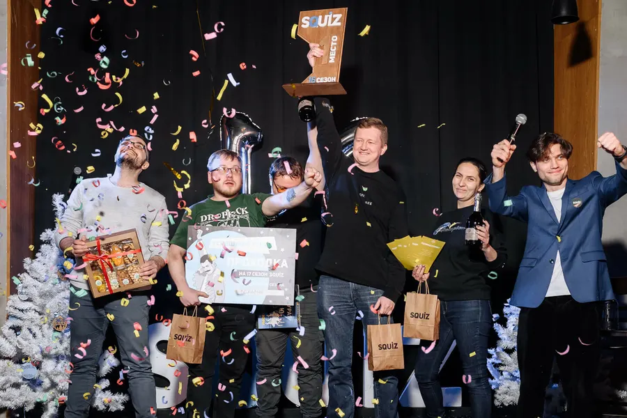 Команда «ВСХИМЖ», чемпионы Squiz
