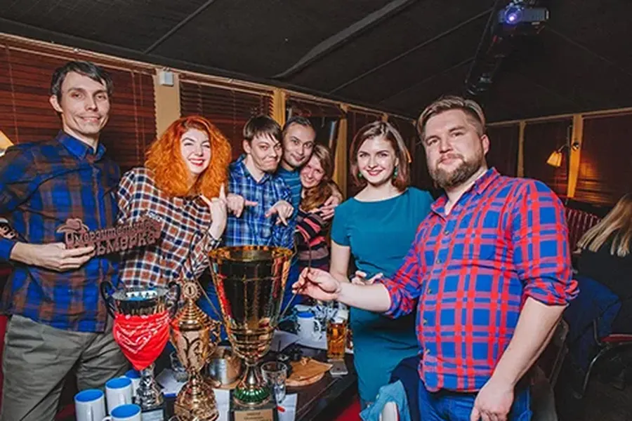 Команда «Омерзительная восьмерка», чемпионы Squiz